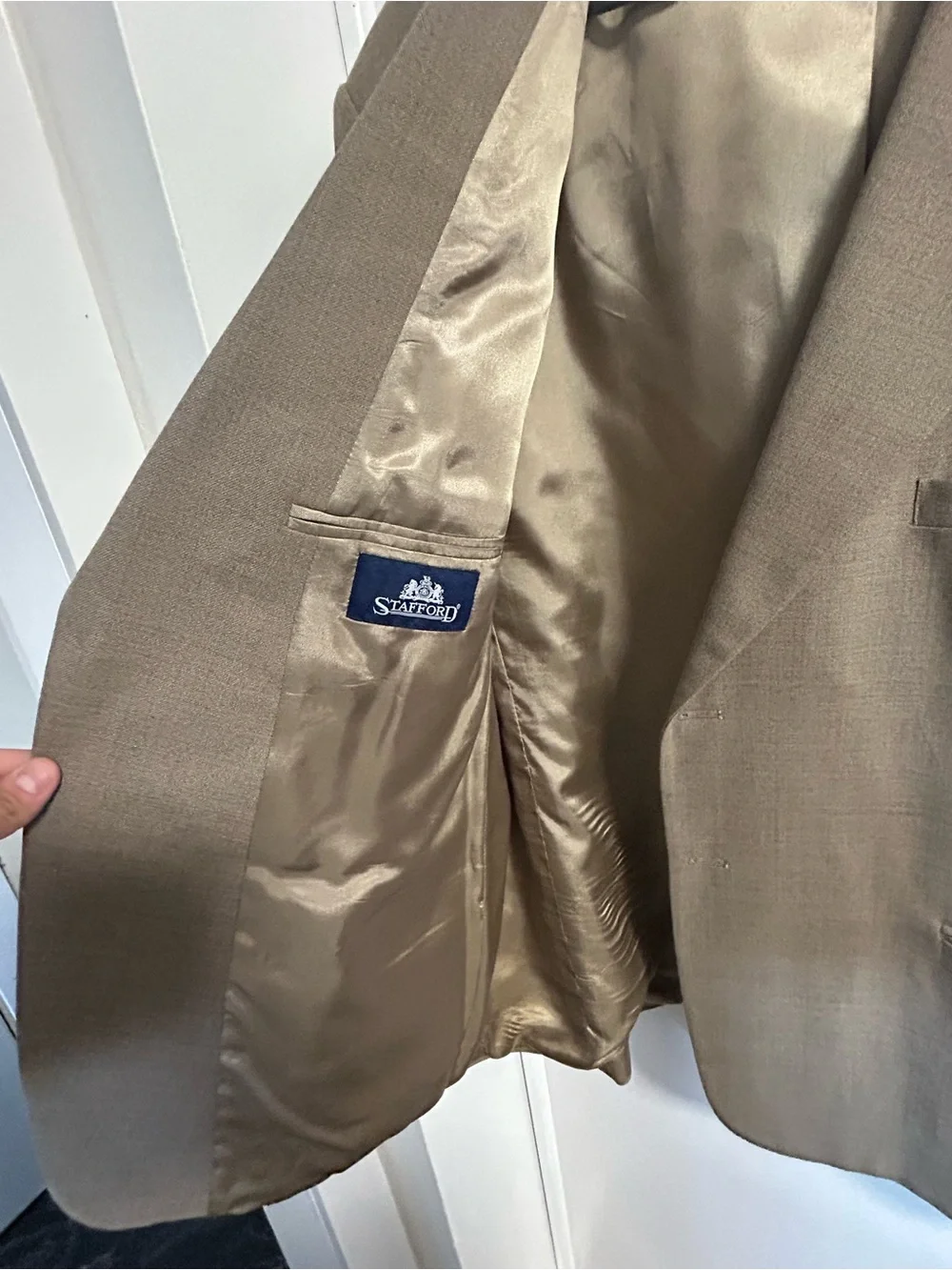 Stafford Tan Blazer